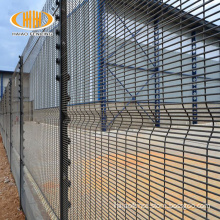 High security welded clear view 358 anti-climb fence